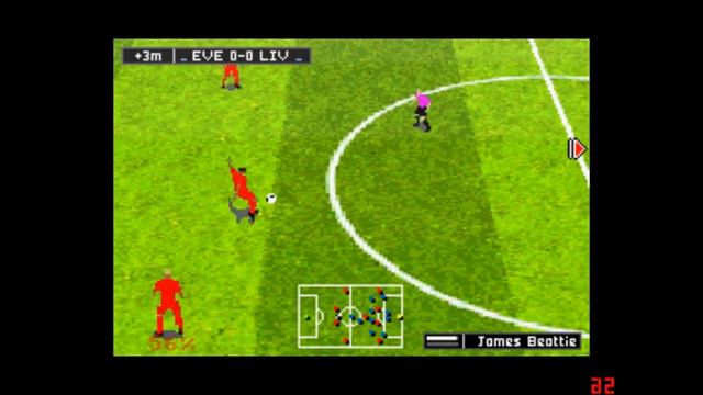 Visual Boy Advance fifa 07 Everton vs Liverpool 0-0