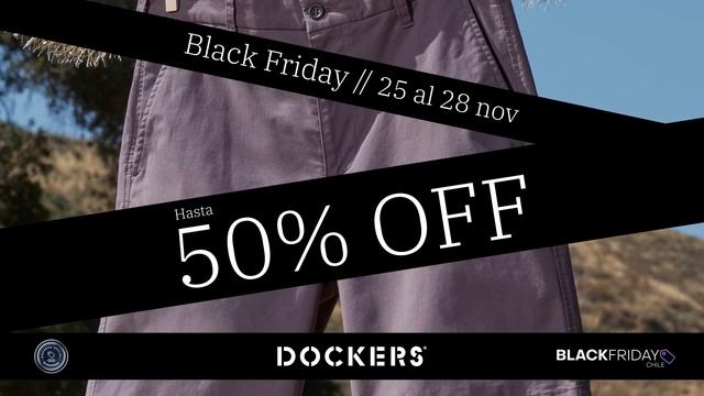 ¡Dockers.cl está en Black Friday!