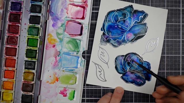 Boldly Go Where No Floral Card Has Gone Before | Stylish Cardmaking Techniques With Jenny