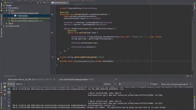 AsyncTask - Maitriser Android