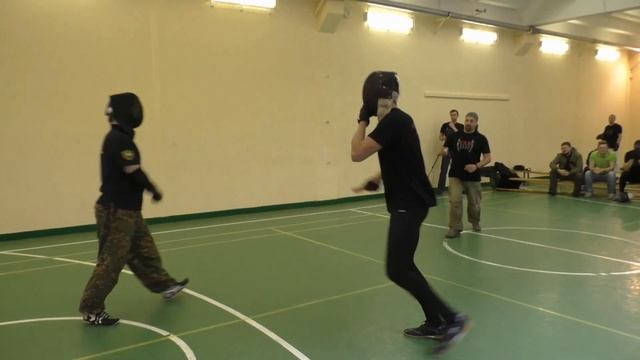Ножевой бой С.П.А.С. - разбор видео боев часть 7.