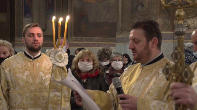 МОЛЕБЕН ЗА НОВАТА ГОДИНА В ХРАМ  "СВ. АЛЕКСАНДЪР НЕВСКИ" - 2022