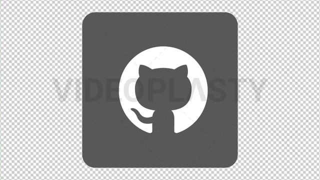 GitHub Icon Animation (MOV & GIF)