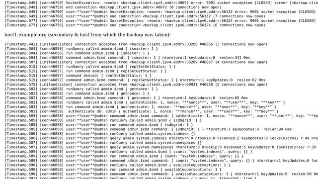 MongoDB: Dbclient_rs ReplSetGetStatus Failed{ Ok: 0.0, Errmsg: 