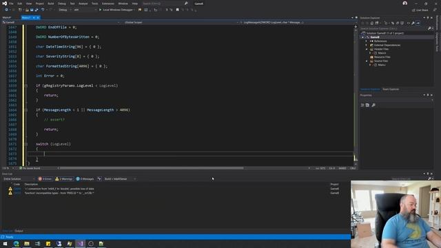 EP0019 - Loading from registry & logging debug messages - Making a video game from scratch in C