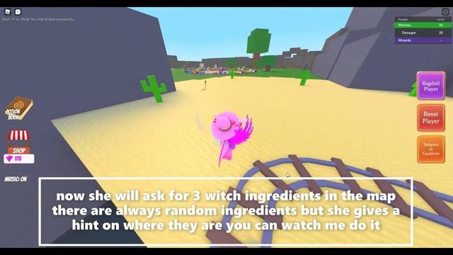How to get the witches brew in Roblox Wacky Wizards