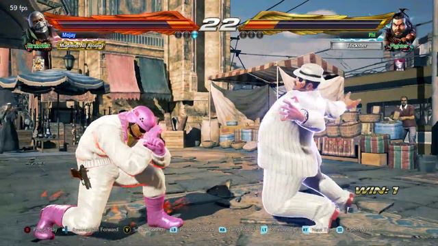 Tekken 7 Green Rank Bryan vs Ganryu