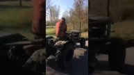 Доездился?газонокосилка #дтпичп #трактор #минитрактор #гонка #тренды #shorts #trendingshorts #video