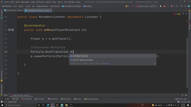Spigot Plugin Development - 70 - Particles