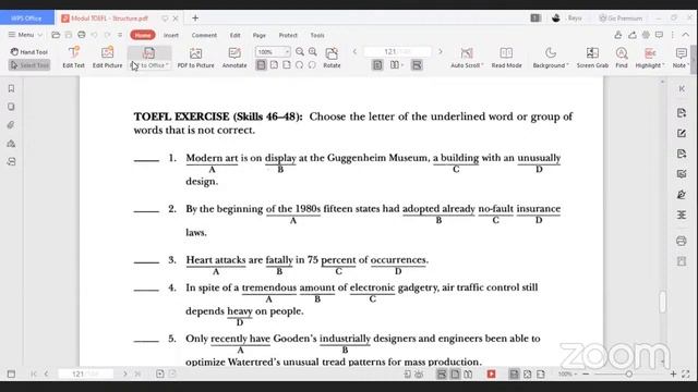 TOEFL WRITTEN EXPRESSION - PROBLEM WITH ADJECTIVE AND ADVERB