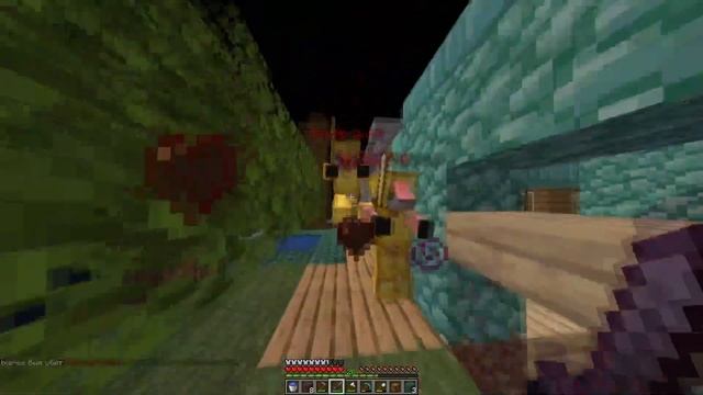 Прохождение карты Один блок #5 I Minecraft (с другом)