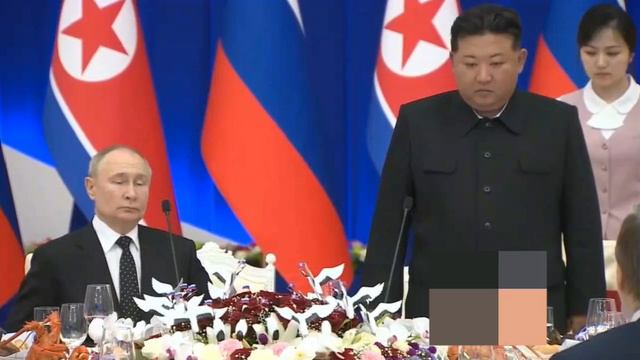 Товарищ Ким поднял тост за Россию и Путина