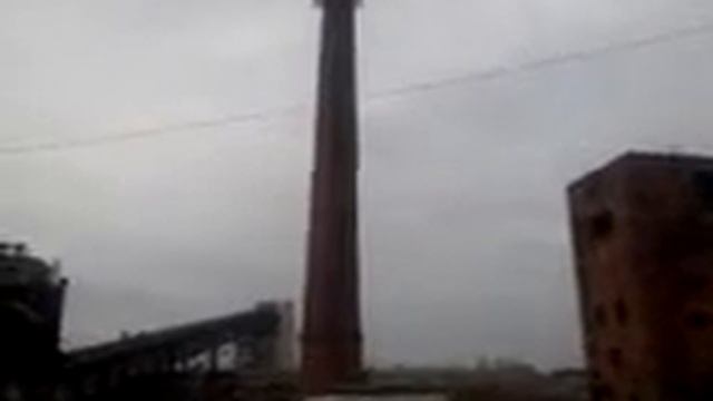 Демонтаж трубы котельной