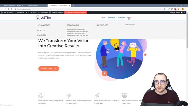 ✅ Tutorial Astra Pro Theme ➡ Megamenú