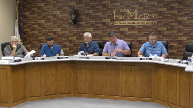 Le Mars Council Meeting July 5, 2022 Part 2 of 3