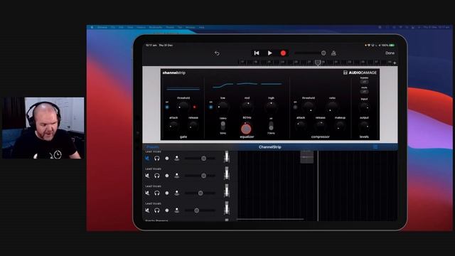 Channel Strip  Compressor EQ Gate for iOS iPadiPhone