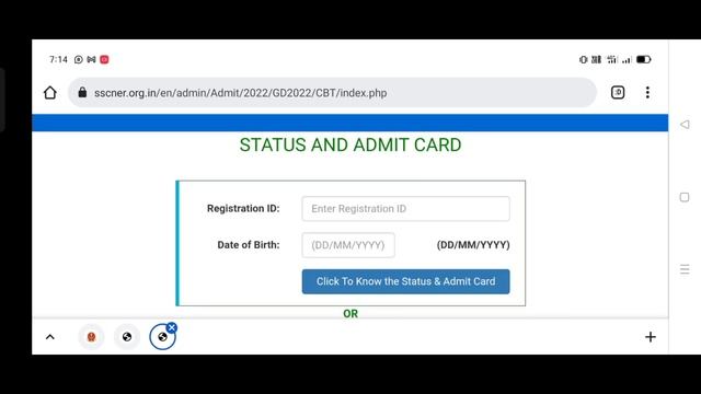 SSC GD CONSTABLE ADMIT CARD DOWNLOAD 2023 and Application Stutus check