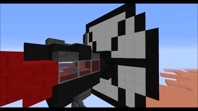 Star Wars The Force Awakens "TIE/sf Space Superiority Fighter" in Minecraft + Download