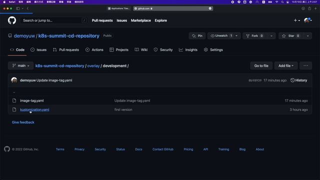 ArgoCD搭配Kustomize實作GitOps部署 Demo
