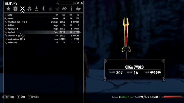 Skyrim Mod - How to use Orga playermodel skin