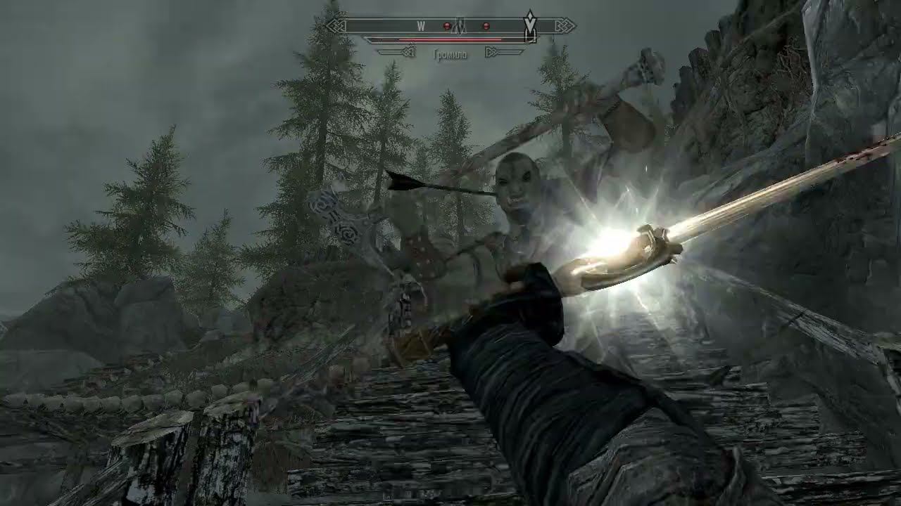 Skyrim Anniversary Edition Желчная Шахта  Bile Mine  Mina de bilis  Mine de bile