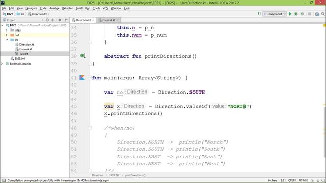 الدرس التاسع والسبعون : استخدام دالة الـ valueOf ودالة الـ values