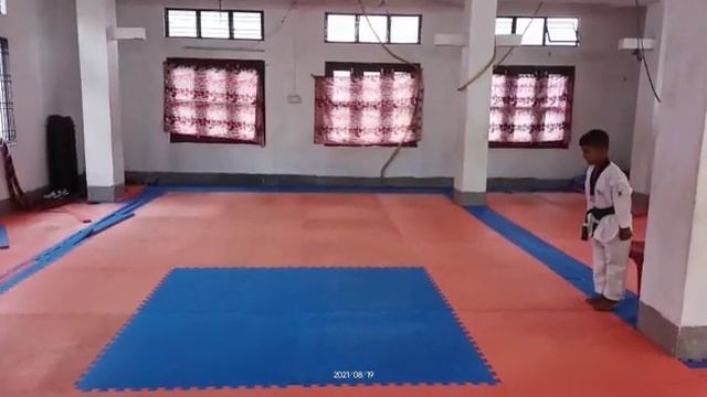 Praket Dutta, Amature Taekwondo Academy,Poomsae, Children/boys