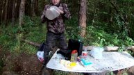 Поход за грибами! Готовлю ДРАНИКИ в Лесу.