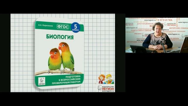 Технология подготовки к всероссийским проверочным работам по биологии в 5 классе 16 02 2017