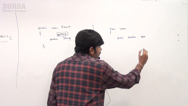 Java Tutorials || Java OOPS  ||   Abstract Method  || by Durga sir