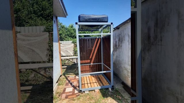 вот такой получился летний душ
