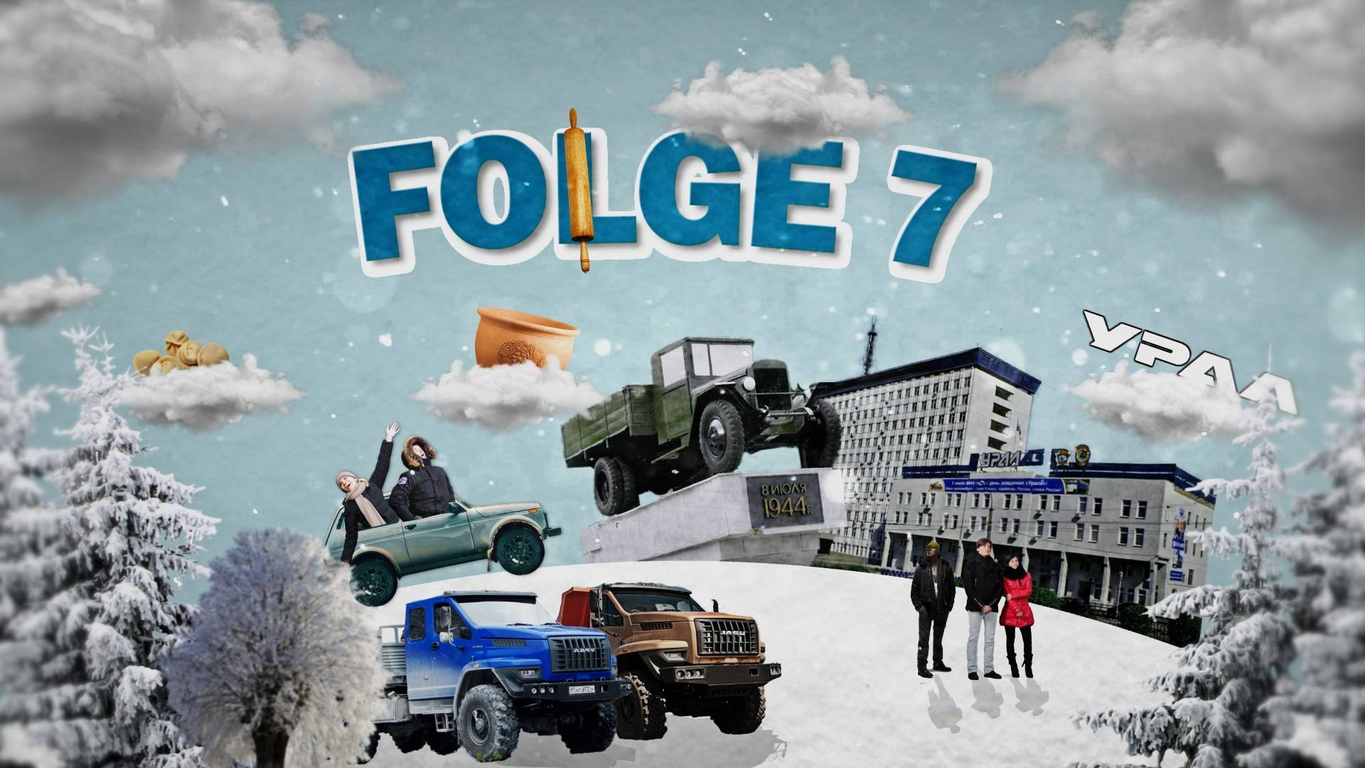 RUSSLAND DANACH 2 FOLGE 7 -  Pelmeni und Ural: leichte Kost und schwere Laster