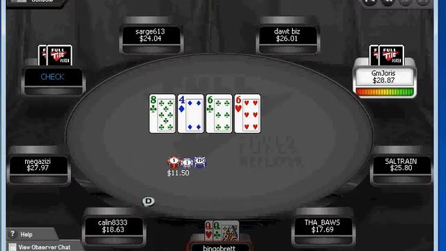 What would you do? Full tilt poker rush stylee!!!!!!