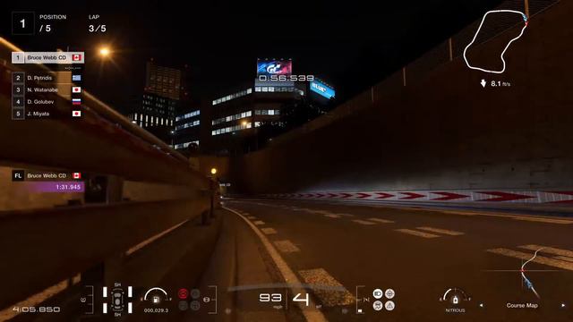 Crash To Pass  Racing With Bruce_Webb_CD_63 NASCAR Heat 5, GT-7, WreckFest Driver's View Purple#63
