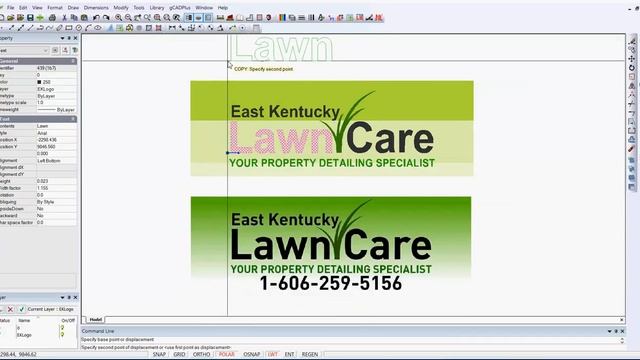 Tracing a raster image to make a CAD logo