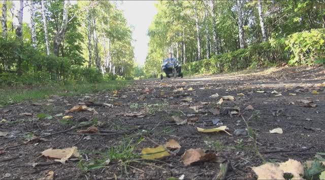 TEST-DRIVE трицикл из гироскутера 48v