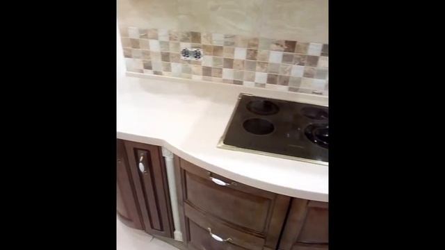 Столешница из искусственного акрилового камня Grandex A-412 Citron Blossom коллекции Advanture