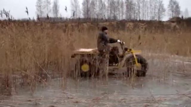 Ноябрь 2014 г. Пневмокаток на льду