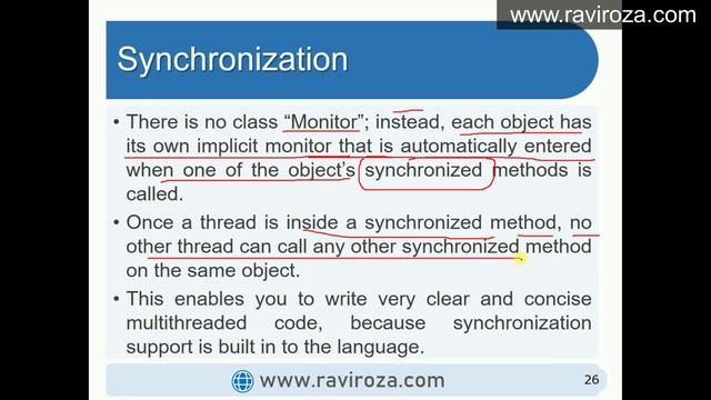 Java Part-41  Thread Synchronization and Messaging Gujarati