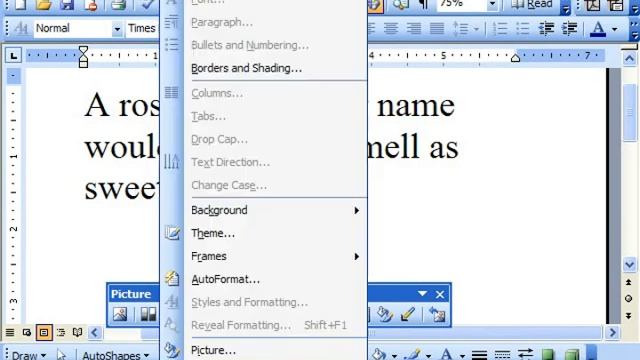 Word 2003 Tutorial The Layout Tab Microsoft Office Training Lesson 13.9