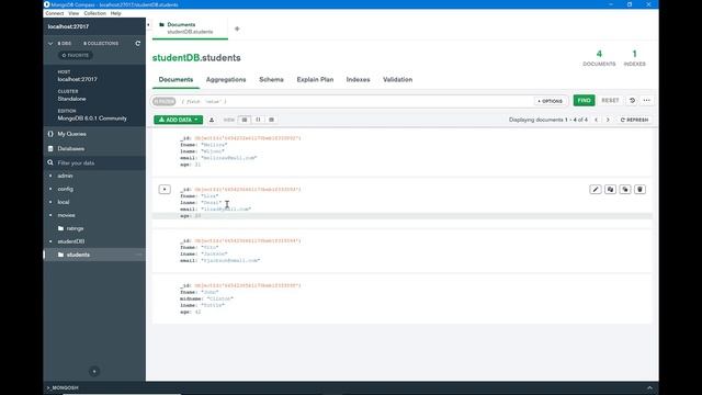 MongoDB and what is means to be "Schema-less"