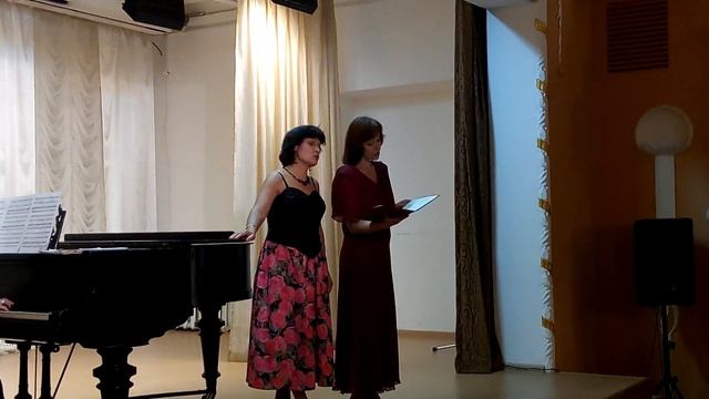 Баркарола Сказки Гофмана Оффенбах Людмила Андреева Анна Мариниченко Дом учёных 05 10 16