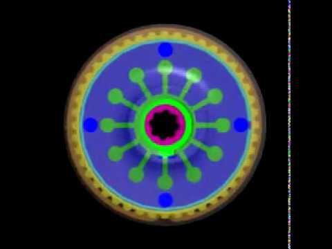 3D модель муфты сцепления мотоблока Угра