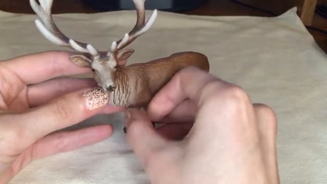 27. Обзор фигурки Schleich благородный олень (арт. 14248)