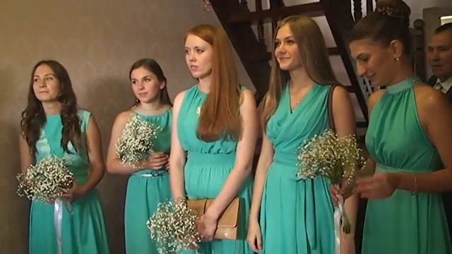 Начало свадьбы Максима и Инны 30.08.2014