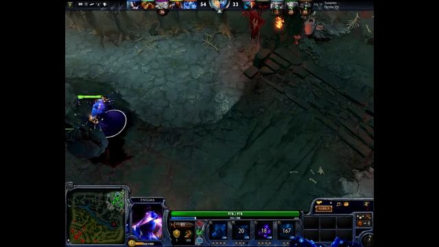 Не хукающий wraith king и неадекватная фантомка