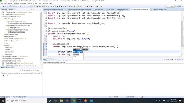 Spring Cloud Stream - Apache Kafka