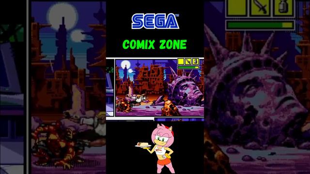 Comix Zone | Sega Mega Drive (Genesis). #Shorts
