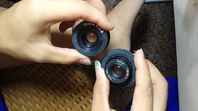 Contax T Zeiss Sonnar 38mm F2.8 Adapted to Leica M -KY Optics