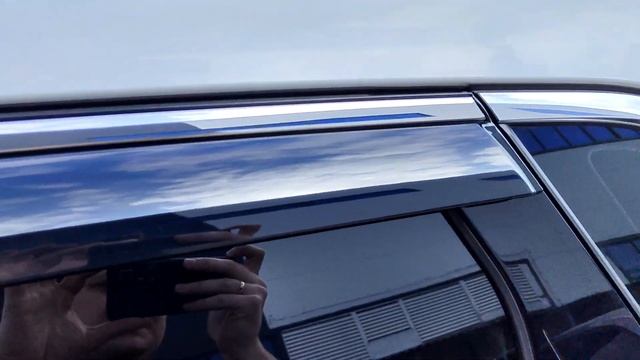 Дефлекторы (ветровики) - Changan CS55 PLUS (2021-) рестайлинг - маг. АВТОВОЛНА #changancs55plus